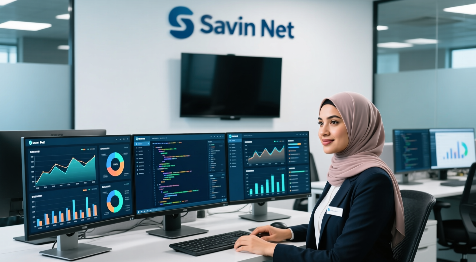 خدمات فناوری اطلاعات ساوین نت